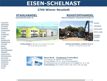 Tablet Screenshot of eisen-schelnast.at